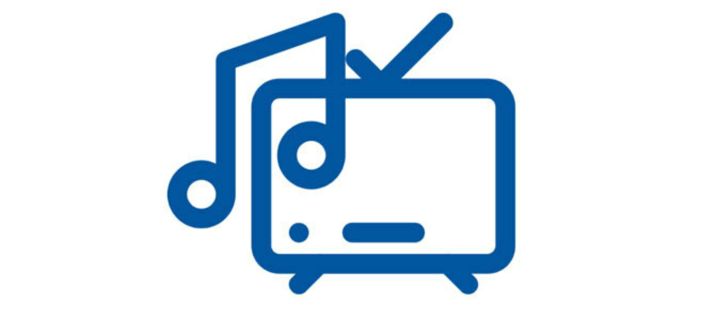 Compensatie muziek en beeldrechten icoontje