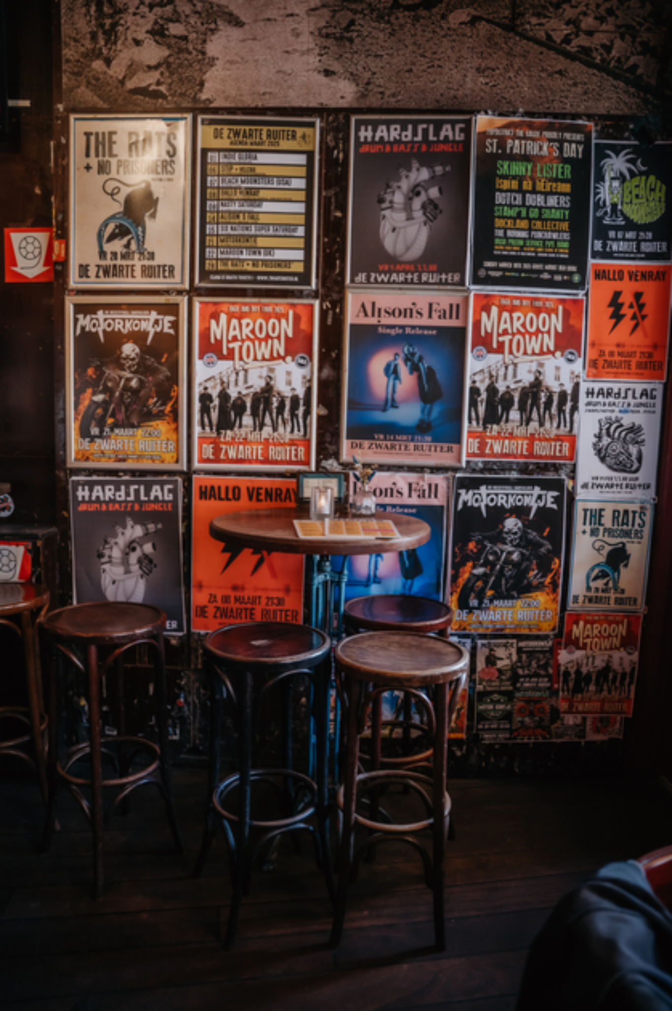 Cafe muziek beeldrechten