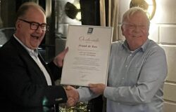 Frank de Reu Lid van Verdienste KHN