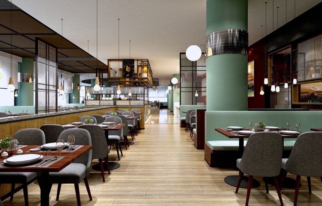 Leeg restaurant