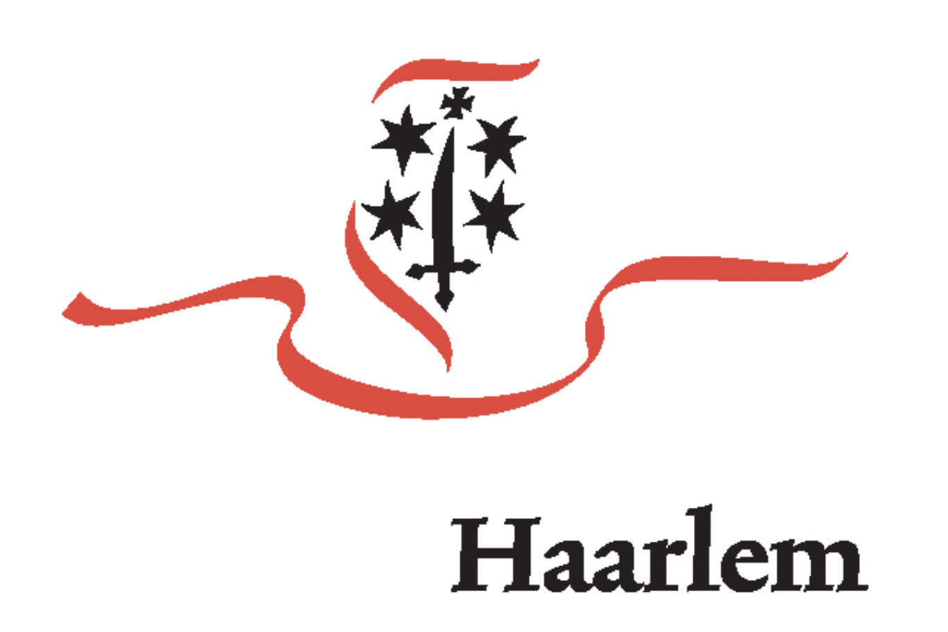 Logo haarlem naam onder
