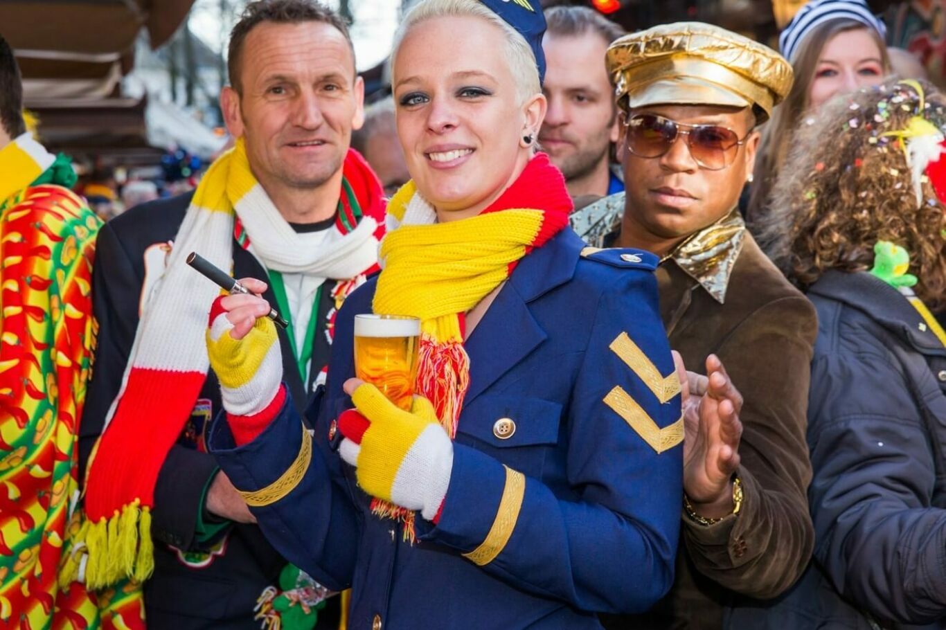 E sigaret drie carnavalsvierders